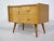 Mid-Century Cherrywood Mini Sideboard with Intarsia, 1960s For Sale - Image 4 of 8
