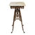This antique Aesthetic Movement plant stand, dating to approximately 1880, features a square onyx top supported by an...