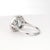 14k Gold Ring With 4.25ct Aquamarine & Diamonds Size 6.5 For Sale - Image 11 of 18