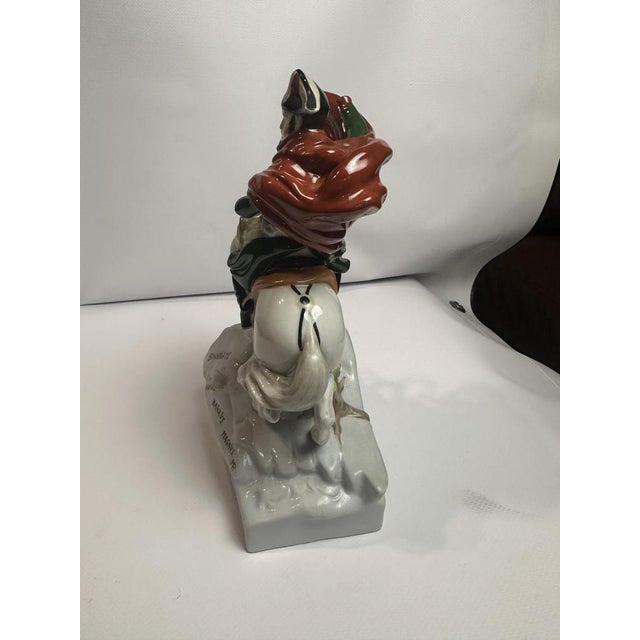 Porcelain Napoleon in the Alps Figure from Vitre Alsbach, Saxony For Sale - Image 3 of 6