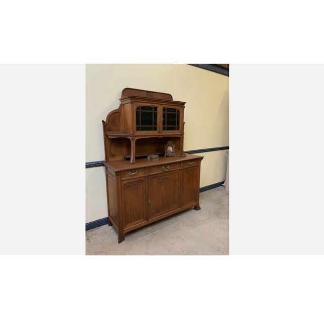Antique Art Nouveau Buffet, 1900s For Sale - Image 4 of 13