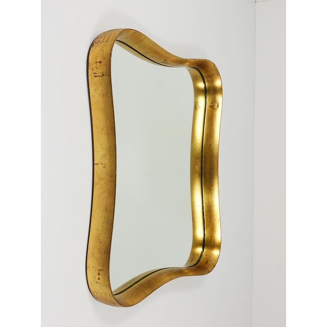 Austrian Gilt Wood Mirror by Max Welz Vienna, 1940s For Sale - Image 17 of 18