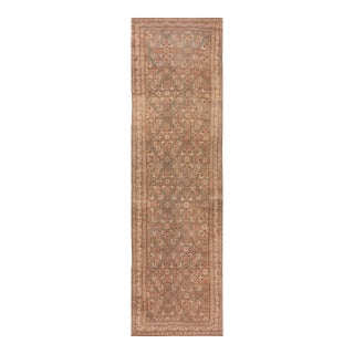 Early 20th Century Persian Bijar Carpet ( 4' 2" x 14' 8" - 127 x 447 cm ) For Sale