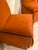 Slipper Chairs in Burnt Orange by Century Furniture - A Pair For Sale In Charlotte - Image 6 of 16