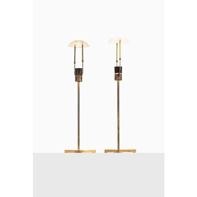 1960s Table Lamp in Brass, 1960s For Sale - Image 5 of 9