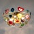 Sputnik Italian Ceiling Lamp with Agate Stone Sections and Brass, 2000 For Sale - Image 4 of 10