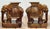 Vintage Ceramic Elephant Garden Stools, a Pair For Sale - Image 4 of 8