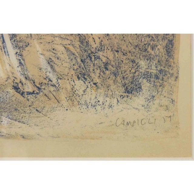 Modern Massimo Campigli, Two Women, Lithograph, 1959 For Sale - Image 3 of 5