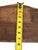 Mid 20th Century Vintage French Country Style 4 Hooks Carved Wood Wall Coat Rack For Sale - Image 5 of 6