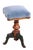 Charming Victorian organ stool, in excellent restored condition. The stool is adjustable in height ( 21" - 25" ) it has...