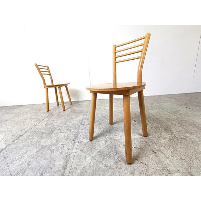 Vintage Scandinavian Dining Chairs, 1970s, Set of 10 For Sale - Image 6 of 12