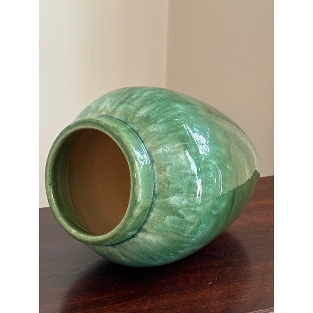 Vintage Studio Pottery Tall Vase For Sale - Image 10 of 12