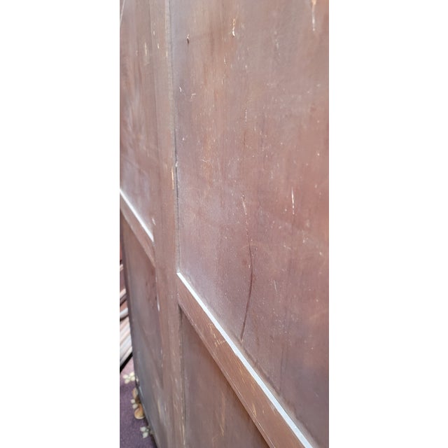 1920s Art Deco English Armoire Burl Walnut Fantastic Styling For Sale - Image 10 of 10