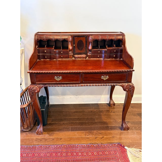19th Century Antique Chippendale Escritoire For Sale In Washington DC - Image 6 of 6