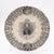 Black "Comte De Flandre" Plate, Belgium Circa 1860 For Sale - Image 8 of 8