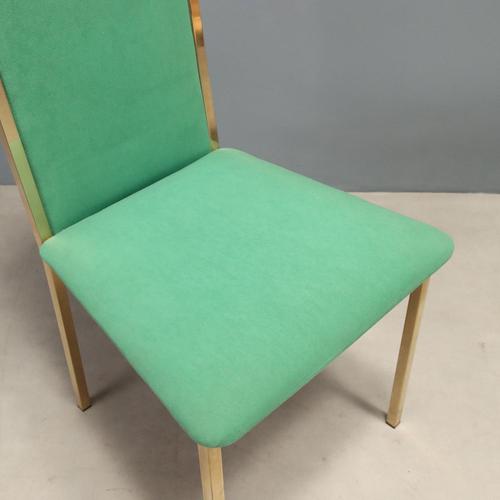Beige Chairs attributed to Alain Delon for Maison Jansen, 1970s, Set of 6 For Sale - Image 8 of 12