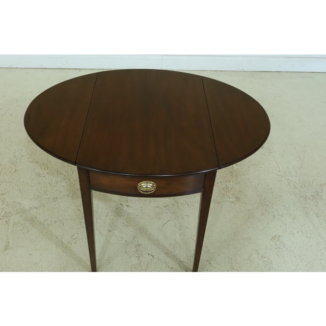 Kittinger Colonial Williamsburg Wa1206 Mahogany Pembroke Table Chairish