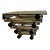 1970s Postmodern Chrome & Smoked Glass Three-Tier Étagère, in the Style of Pace Collection For Sale