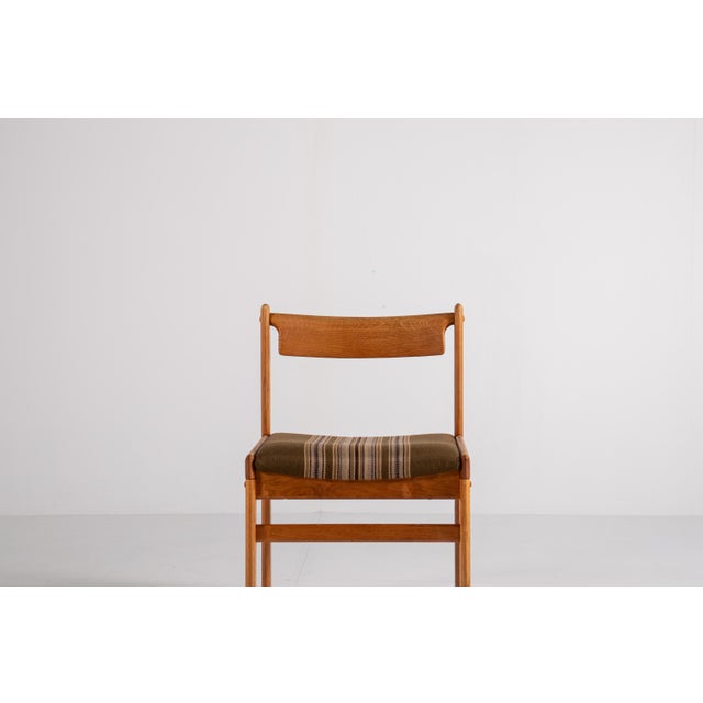 Wood Vintage Oak Dining Chairs by H.W. Klein for Bramin, Denmark, 1960s, Set of 6 For Sale - Image 7 of 16