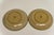 Mid-Century Modern Ucago Occupied Japan Hand Crafted Plates Iris Floral Motif - A Pair For Sale - Image 3 of 8