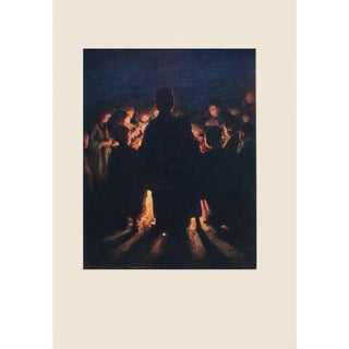 1901 Mortimer Menpes, "Reflections" Original Period Antique Print of Japan From London For Sale