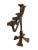 Antique Early 20th Century Gothic Revival Wrought Iron Candle Holder For Sale - Image 4 of 9
