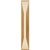 Kelly Wearstler for Visual Comfort Signature Stretto Large Sconce in Antique-Burnished Brass with Frosted Glass For Sale