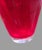 Mid-Century-Modern Ruby Red Hand-Blown Studio Art Glass Vase For Sale - Image 6 of 9