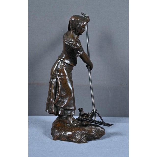 Grisard, The Haymaker, 1930, Bronze For Sale - Image 11 of 18