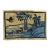 20th Century Blue Tan Chinese Animal Pictorial Landscape Rug For Sale