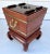 Mid-Century Rosewood and Brass Beverage Ice Box Attributed to George Zee For Sale - Image 9 of 13