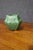 Art Nouveau Van Briggle Attributed Green Luna Moth Art Pottery Vase For Sale - Image 3 of 11