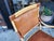 Wood 1950s Leather and Bamboo Arm Chair For Sale - Image 7 of 11