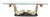 Silver Waves Contemporary Bronze Coffee Table Base For Sale