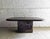 Brutalist Brutalist Stone and Brass Coffee Table attributed to Paul Kingma, 1970s For Sale - Image 3 of 16