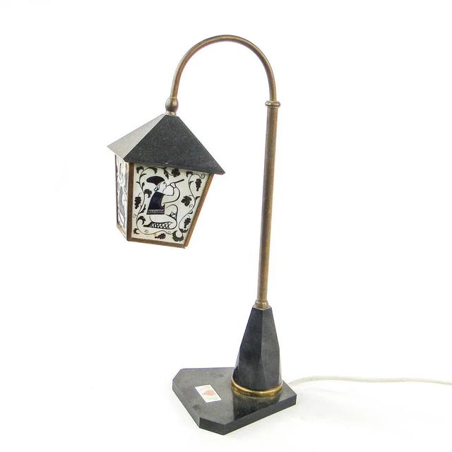 Art Deco Table Lamp, Ukraine, 1950s For Sale - Image 9 of 9