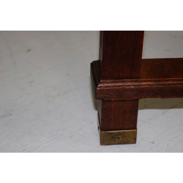 Vintage Round Wooden Table, 1920s For Sale - Image 18 of 18