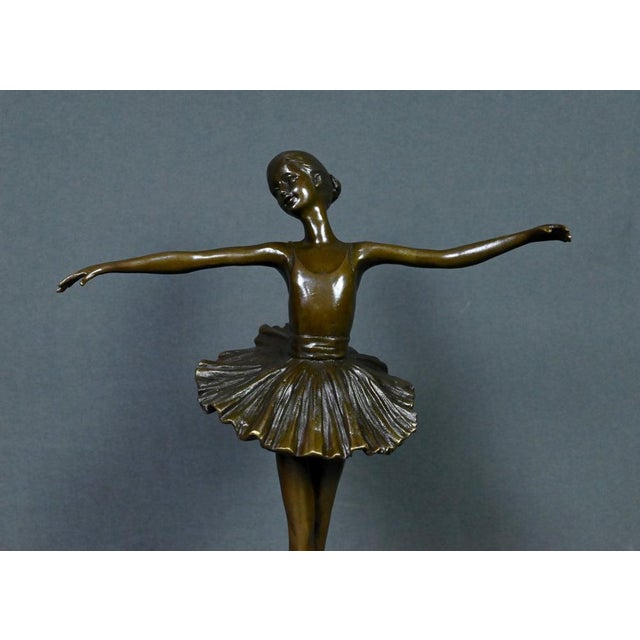 Crespain, Ballerina, Early 20th Century, Bronze For Sale - Image 5 of 14