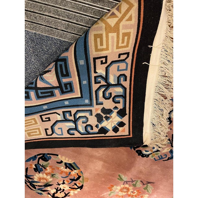 Vintage Salon Rug, Late 20th Century For Sale - Image 11 of 12