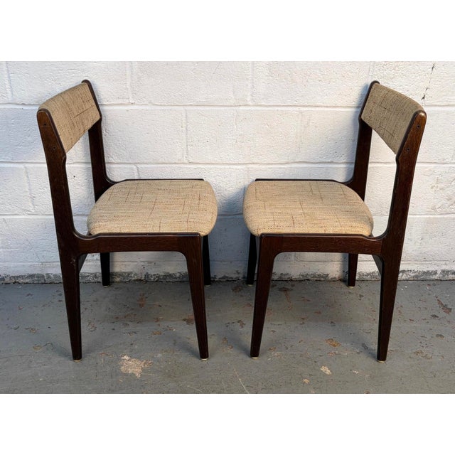 Wood Set of Six Mid-Century Modern Danish Dining Chairs Attributed to Erik Buch For Sale - Image 7 of 14