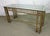 Mid 20th Century Vintage 78 In. Glass Top Wrought Iron Counter Height Table For Sale - Image 5 of 11