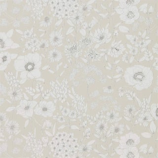 Sanderson Maelee Wallpaper in Linen For Sale