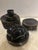 Ceramic 1980s Art Deco Ranmaru Japan 41-Piece China Dinnerware Set "Wave Golden Black" Gallery Collection - 41 pcs For Sale - Image 7 of 14
