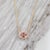 White Natural Tourmaline Diamond Pendant Necklace 18" 14k YG 1.40 TCW Certified For Sale - Image 8 of 12