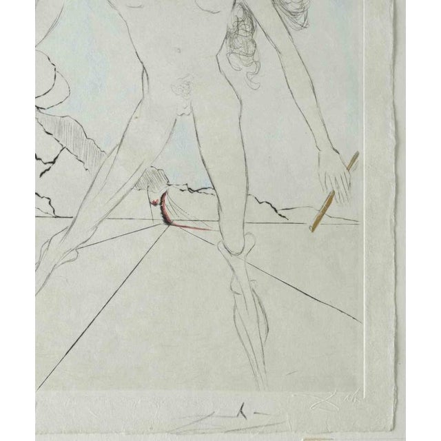 Bicephale is a modern artwork realized by Salvador Dalì in 1968 Mixed colored etching. Signed and numbered lower recto....