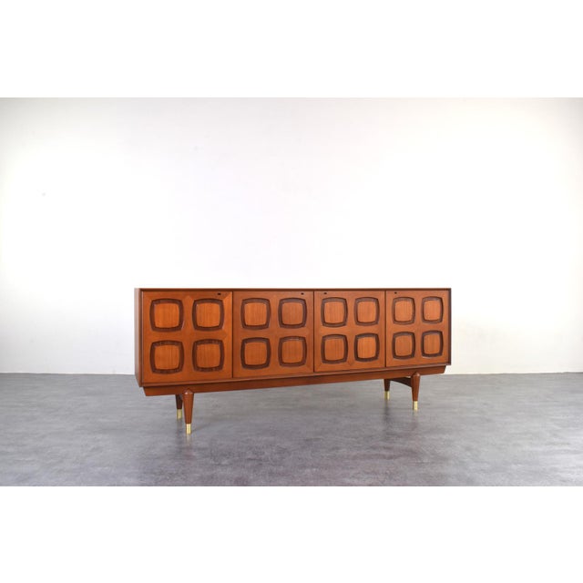 Mid-Century Modern Mid-Century Modern Teak Sideboard by Rolf Rastad & Adolf Relling for Gustav Bahus, 1960s For Sale - Image 3 of 17