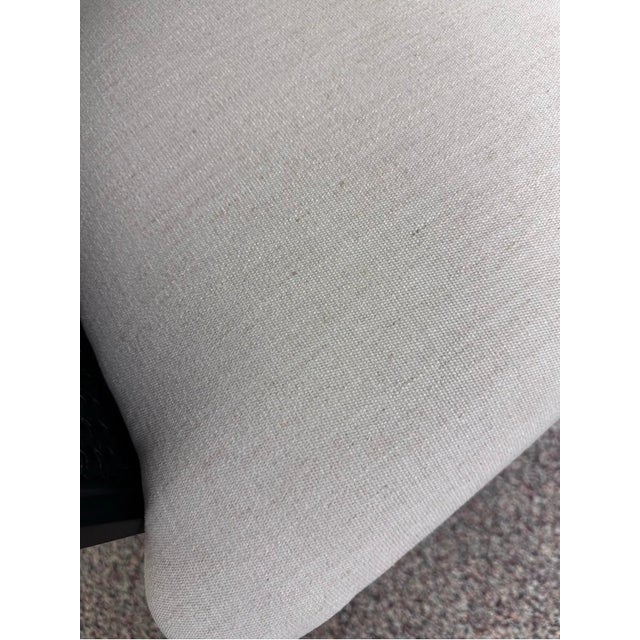 Wood McGuire - Baker Furniture Black Cane Dining Chairs, Set of Six, Milling Road For Sale - Image 7 of 9