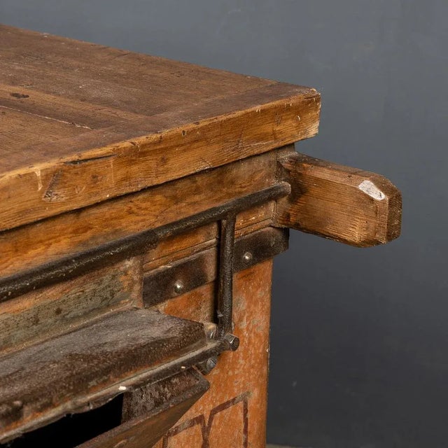 19th Century Victorian Freight Carriage with Oak Top, 1880s For Sale - Image 16 of 18