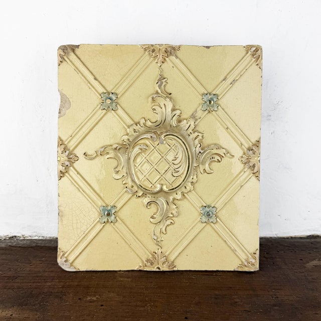 Antique Tile from Zelm & Boehm, 1890s For Sale - Image 12 of 12