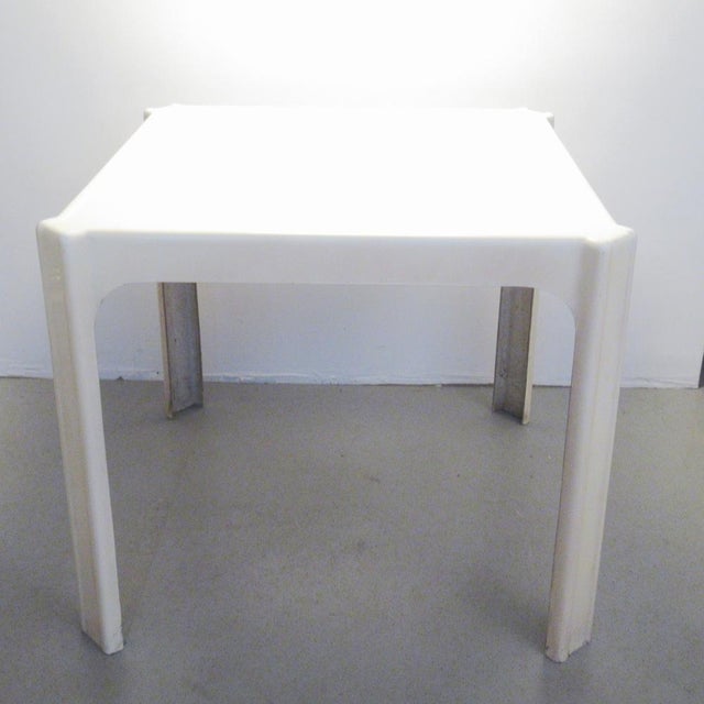Mid-Century Modern Fiberglass Table by Marc Berthier for Roche Bobois, 1970s For Sale - Image 3 of 17